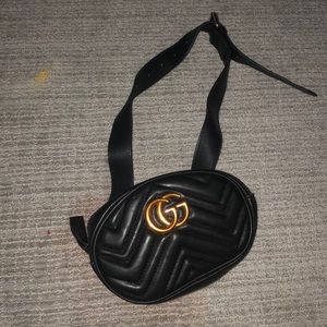 Black fanny pack/crossbody